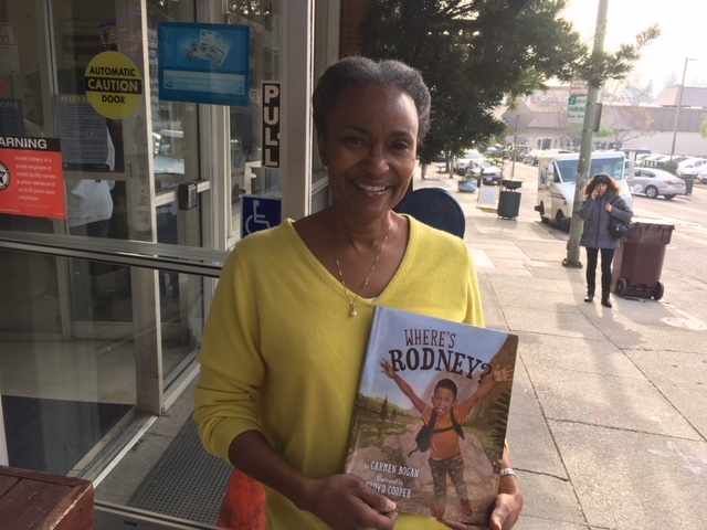 Author Carmen Bogan’s book “Where’s Rodney”